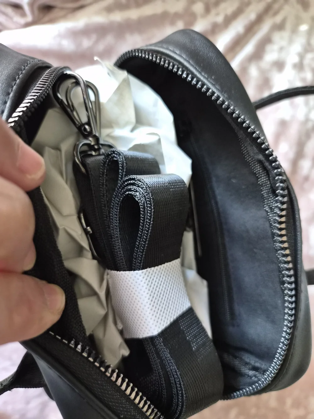 Buckle-Down Black Batman Mini Backpack - Picture 5 of 5
